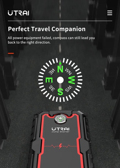 UTRAI 2000AMP Booster / Démarreur Batterie Vehicule